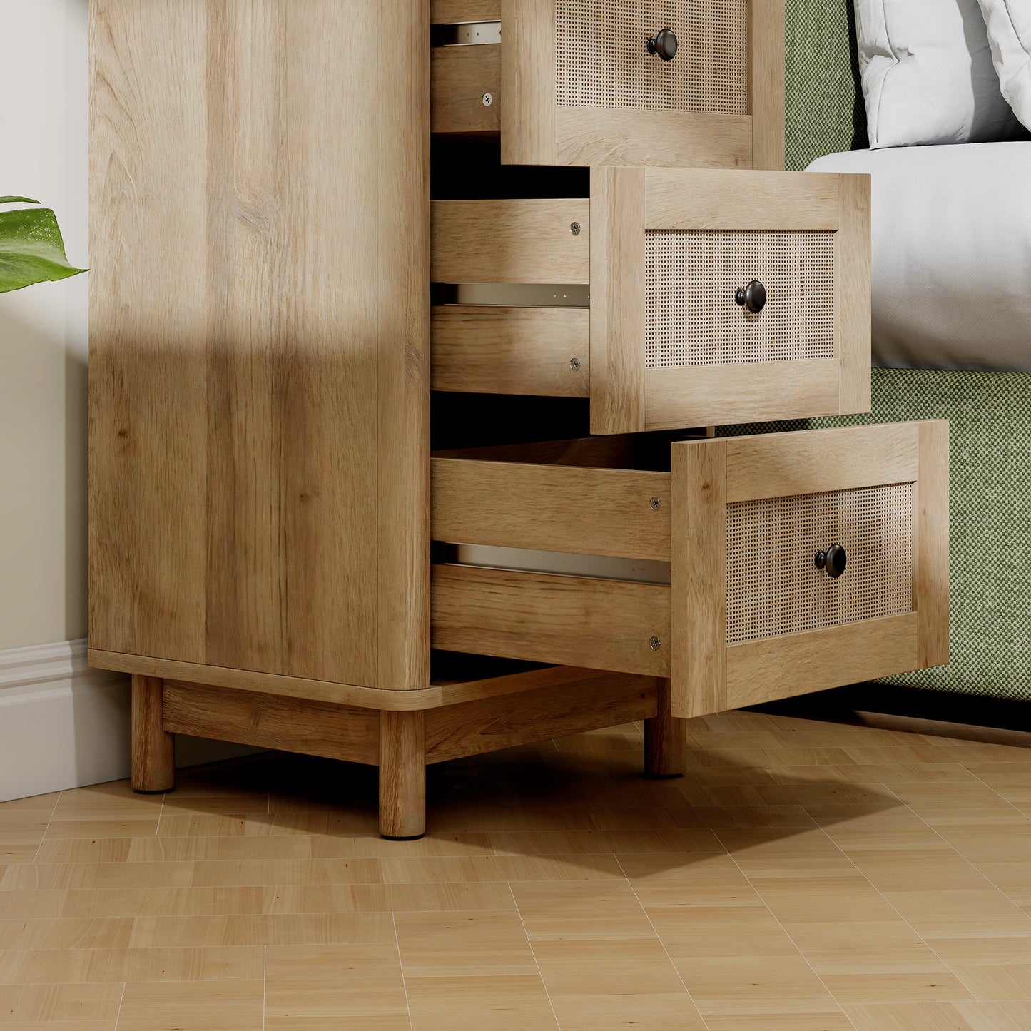 3 Drawer Chest of Drawers, Storage Unit for Living Room, Oak
