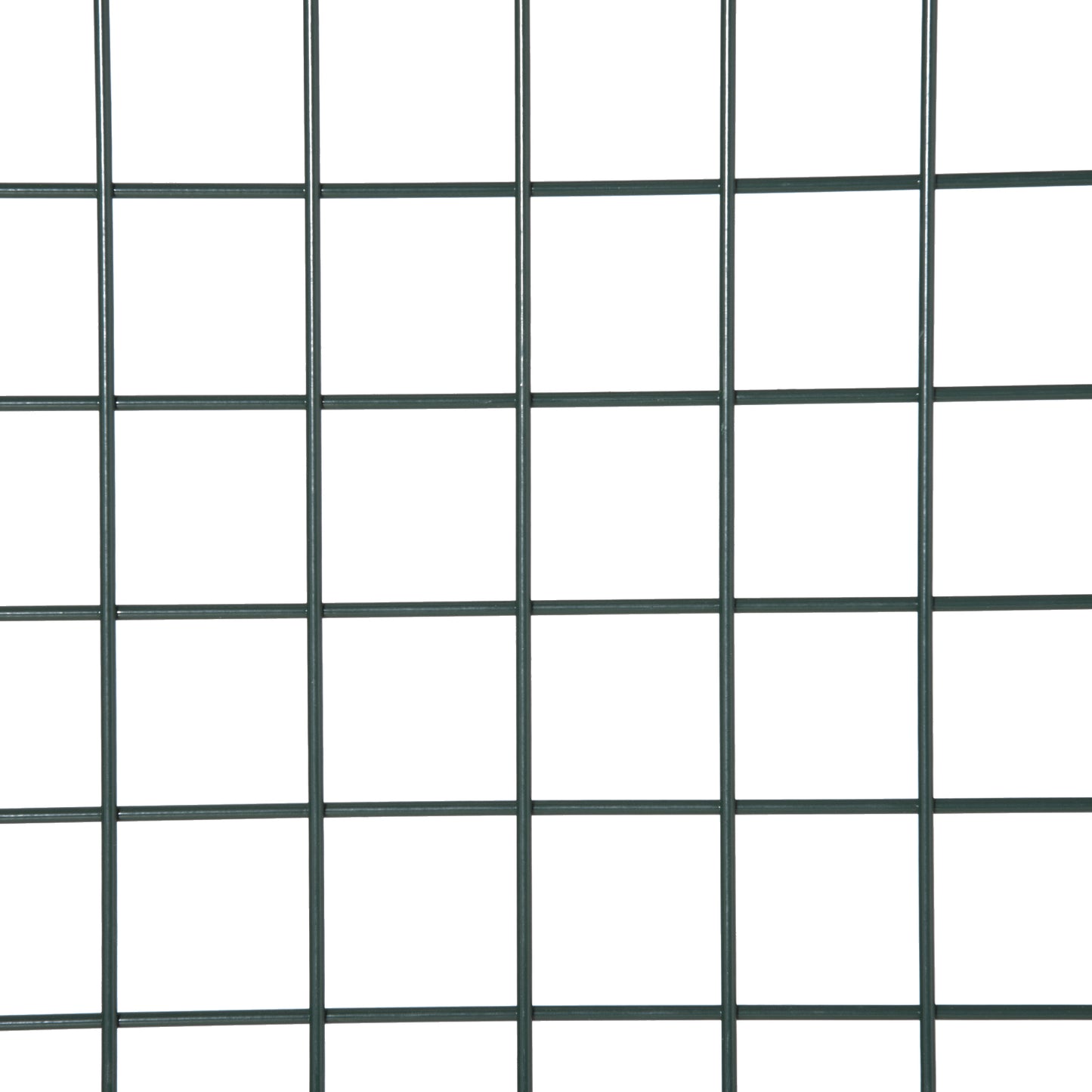 Steel Garden Gate Security Barrier Mesh Fence w/ Lock, 97cm x 150 cm