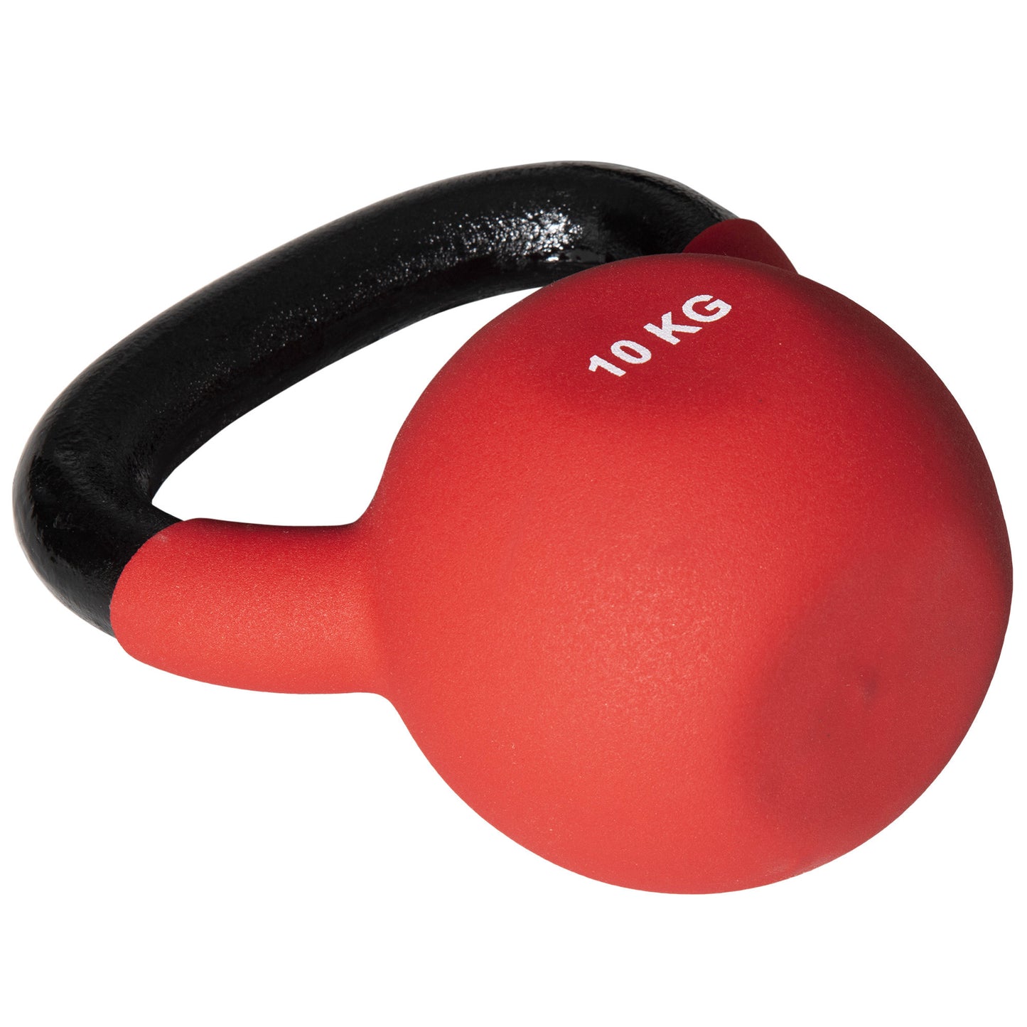 10KG Kettlebell with Soft Body and Non-Slip Handle, Red