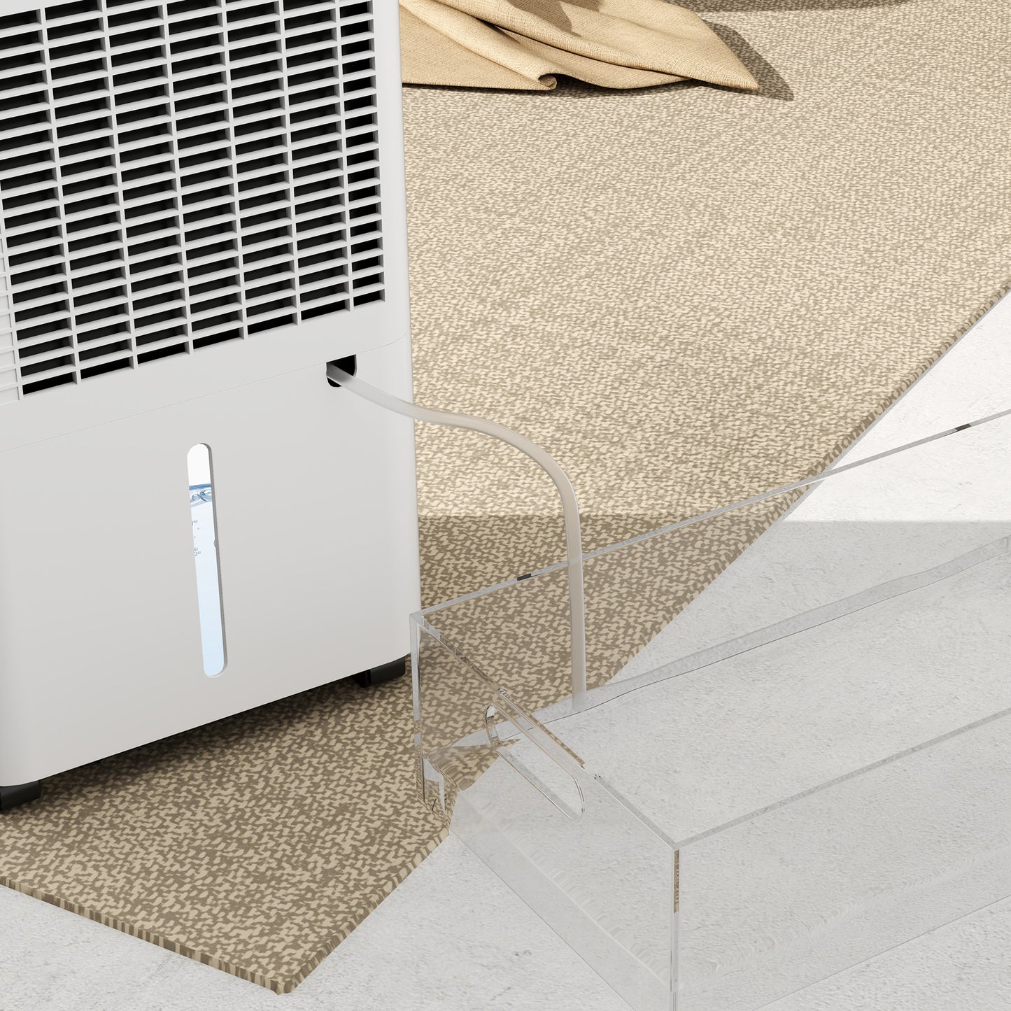 12L Dehumidifier with Filter, Auto Defrost, Children Lock, for Home