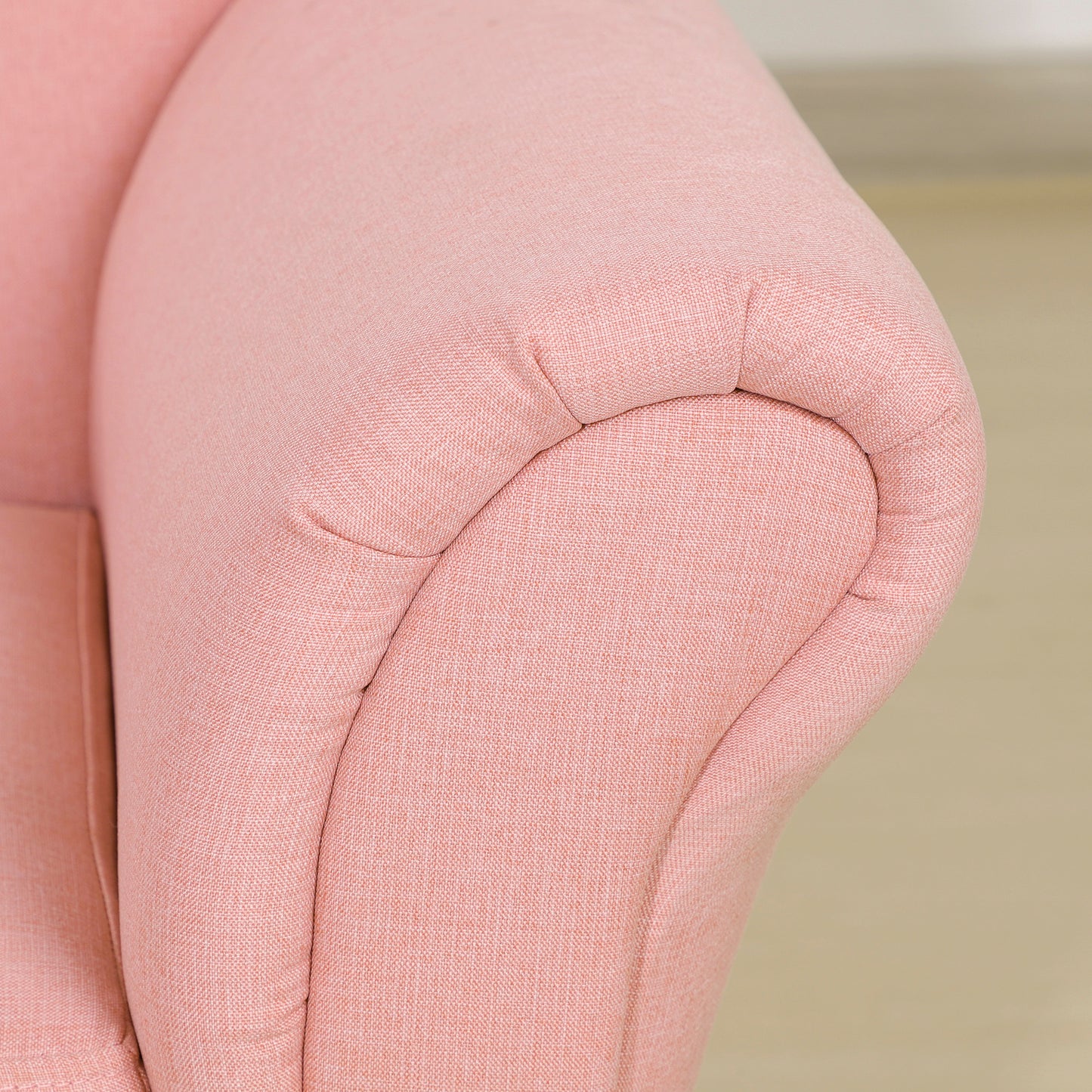 Kids Sofa Couch Toddler Armchair with Storage for Bedroom Pink