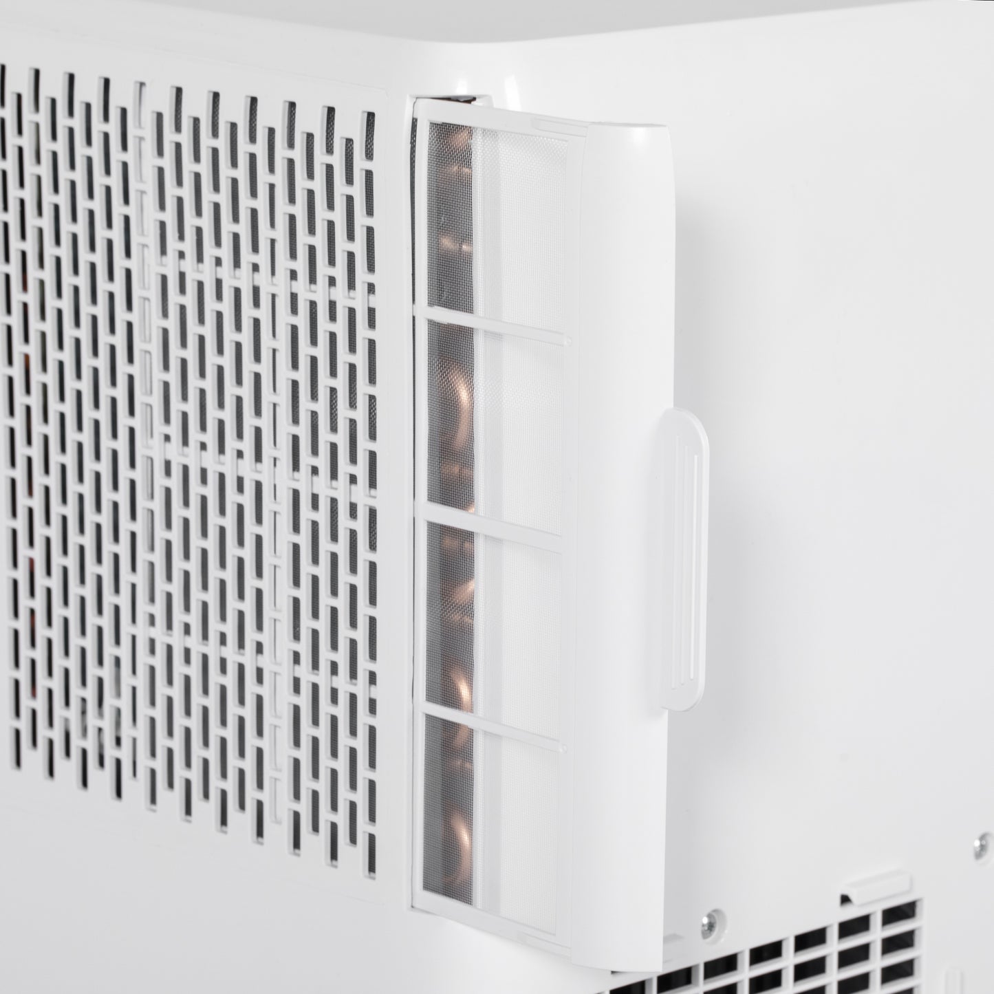 9,000 BTU Mobile Air Conditioner for Room up to 20m², with Dehumidifier, 24H Timer, Wheels, Window Mount Kit
