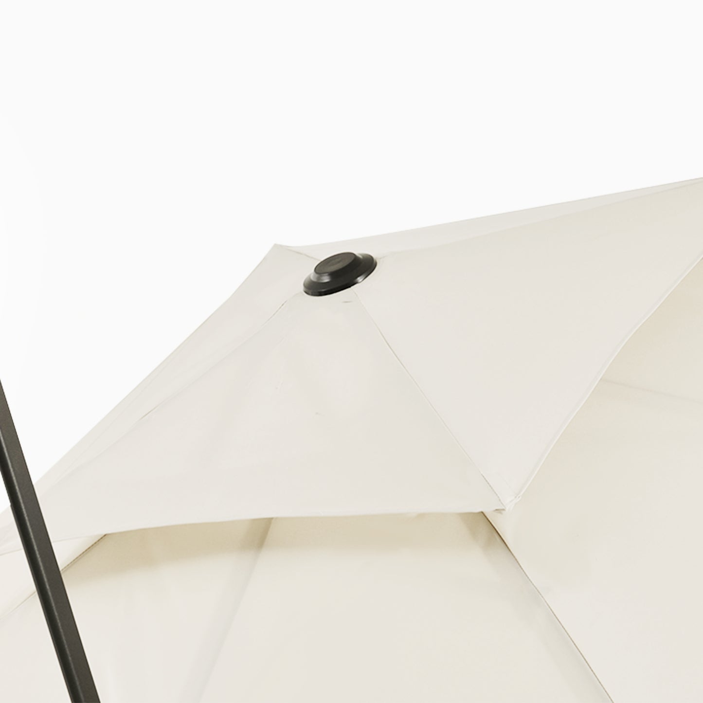 360° Cantilever Parasol Roma Umbrella w/ Base Weights, Beige