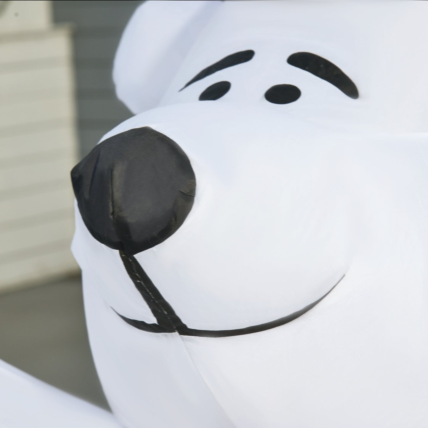 6ft Tall Outdoor Inflatable Bear Lighted Airblown Christmas Lawn Décor