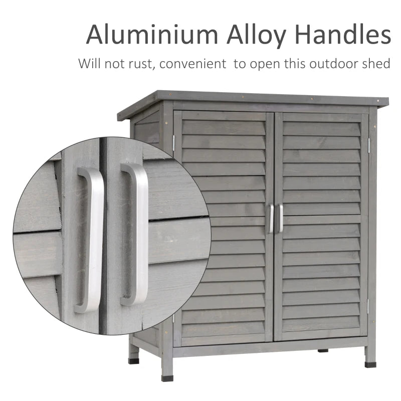 Garden Storage Shed 87L x 46.5W x 96.5Hcm