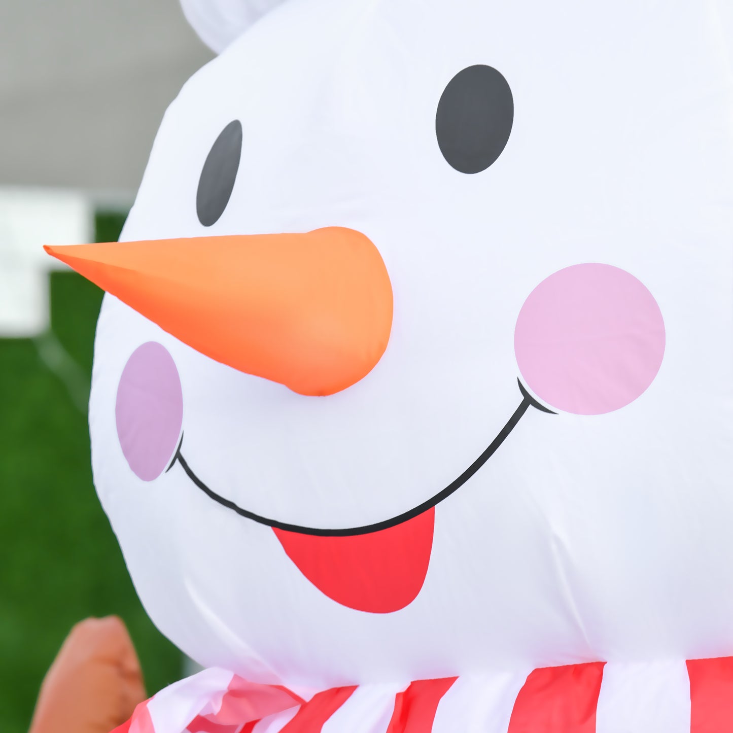 Christmas Inflatable Snowman, Rotating Lighted Indoor Outdoor Decoration