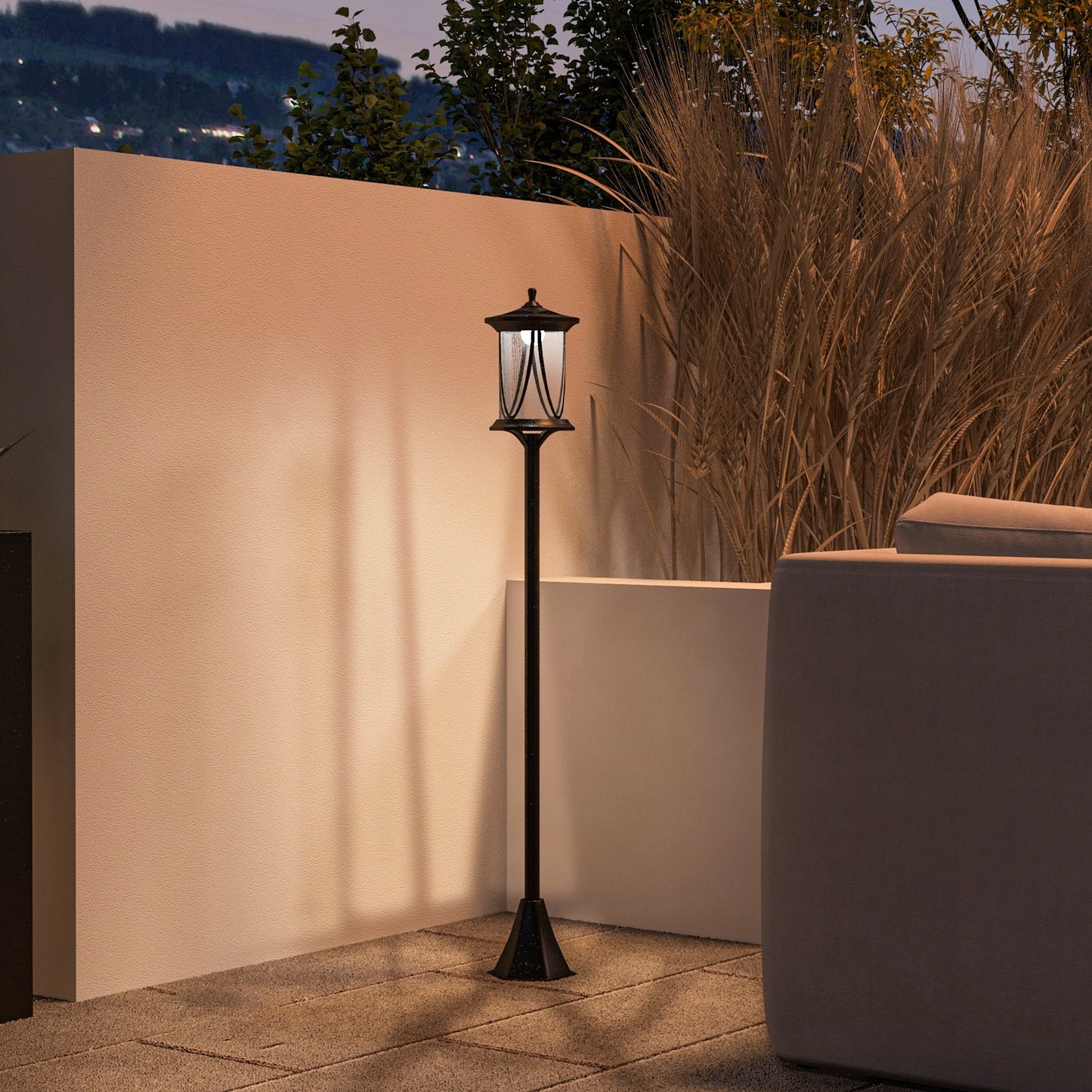 1.3 M LED Outdoor Street Light, Waterproof IP44, Cool White