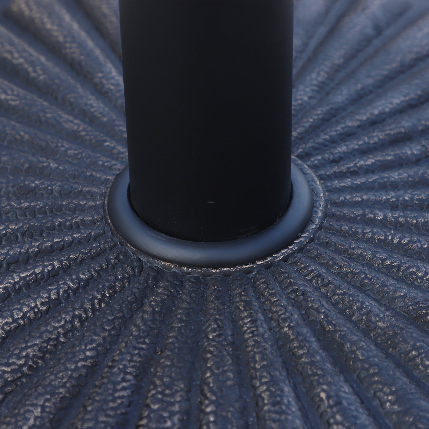 14kg Garden Parasol Base, Round Resin Sun Umbrella Base, Bronze