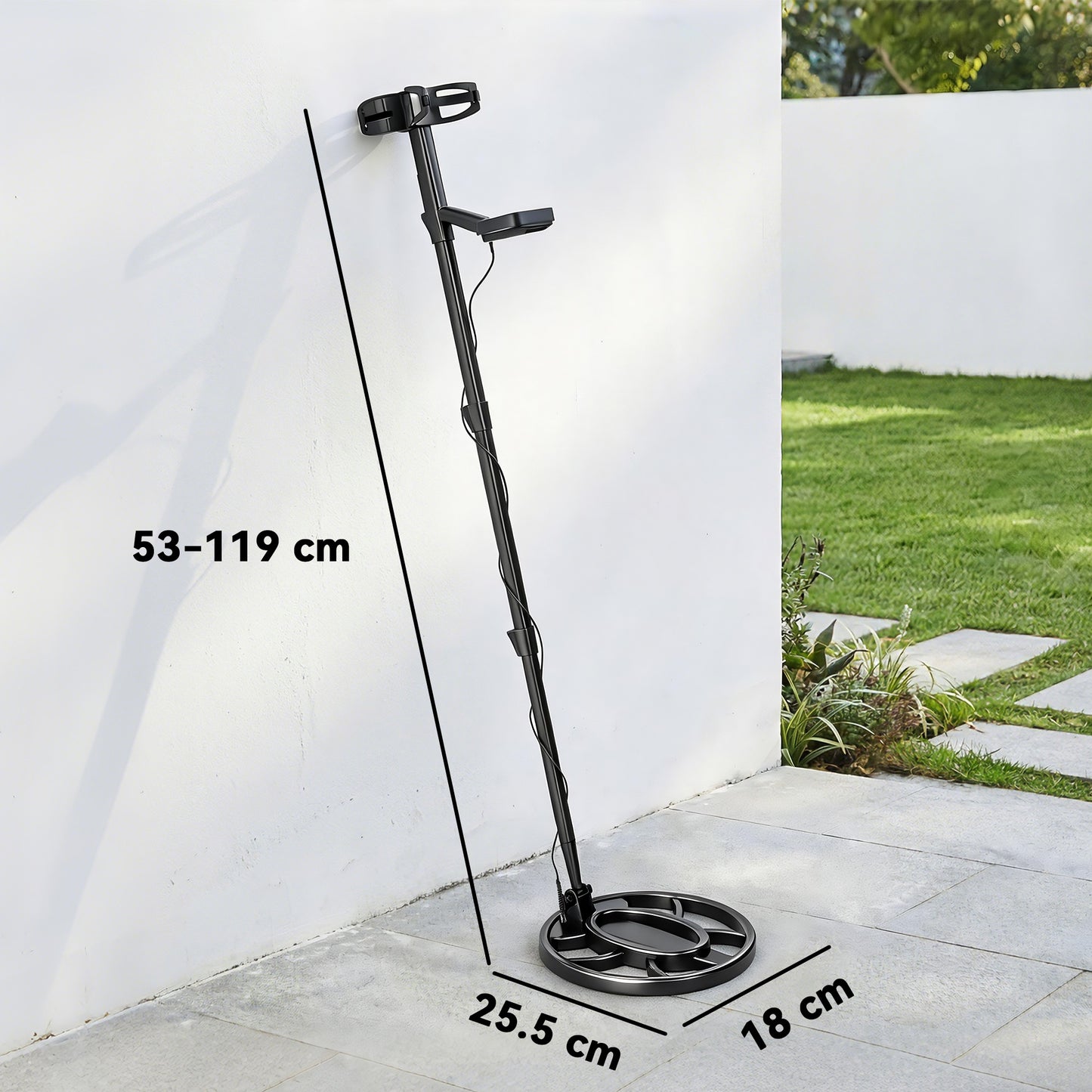 5 Modes Metal Detector for Adults with IP68 Waterproof Search Coil