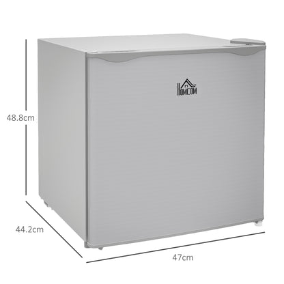 35L Tabletop Freezer with Adjustable Temperature Wire Shelf Grey
