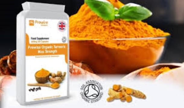 Turmeric & Black Pepper Max Strength Supplements - Natural Anti-Inflammatory & Antioxidant Properties