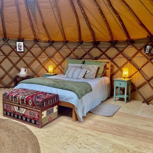 Overnight Yurt Retreat for Just £129 per couple. Unwind and Reconnect with Nature for less at Joy Retreat in St Aubin.