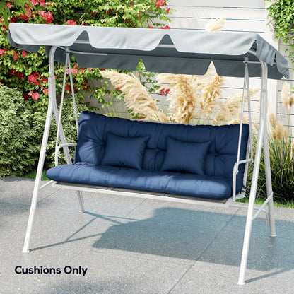 Outdoor Seat Cushions Back Cushion with 2 Pillows, Seat Pads