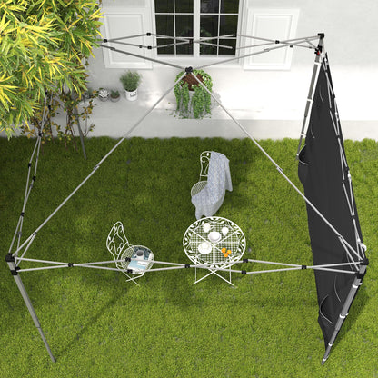 Side Panel for 3x3 m Pop Up Gazebos, 1 Pack Sidewall Only, Black