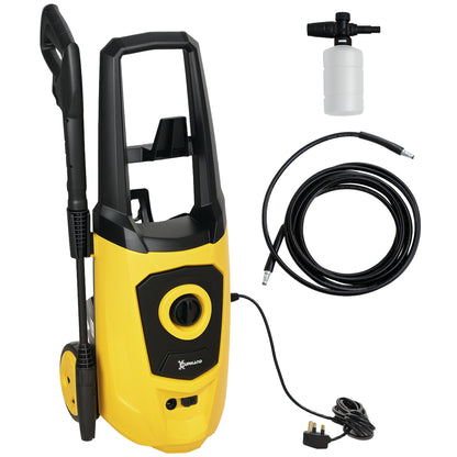 High-Performance Power Washer 1800W, 150 Bar, 510 L/h, Yellow