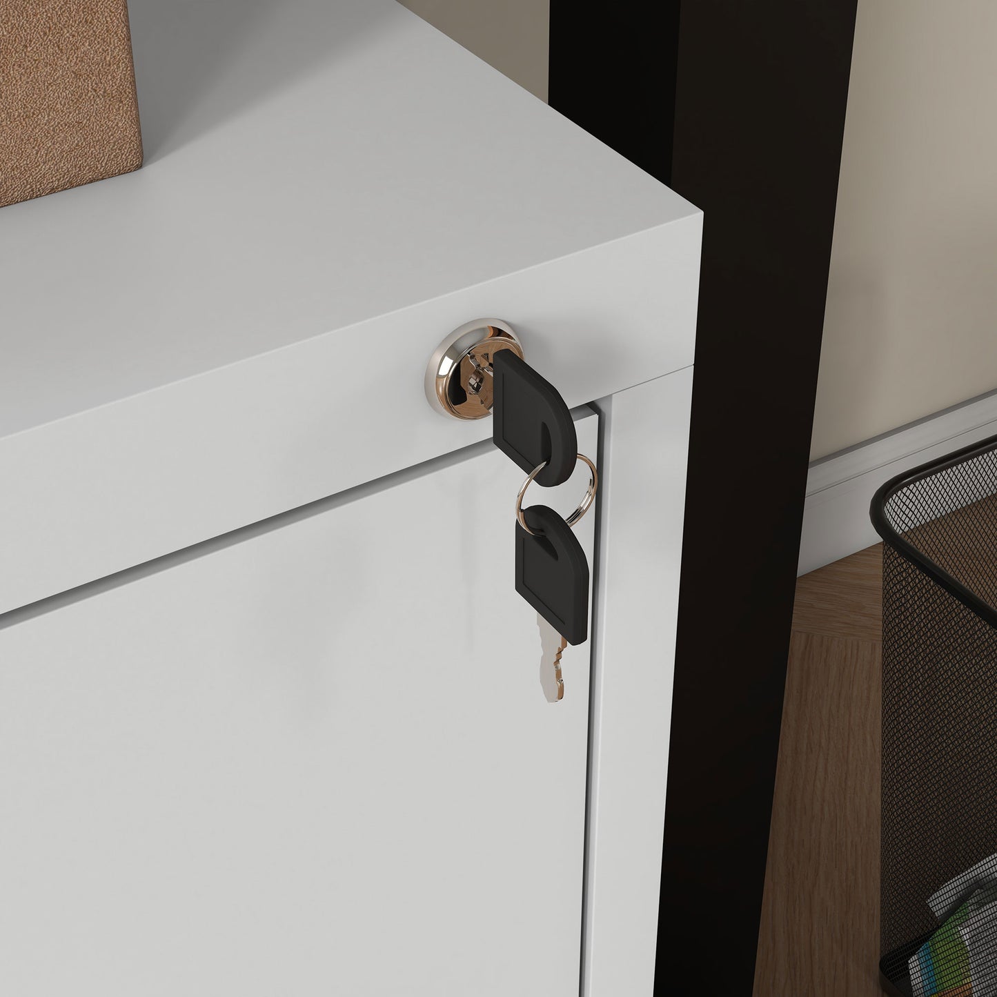 Warehouse Clearance Sale - 2 Drawer Filing Cabinet Steel File Cabinet for A4 Letter Size White