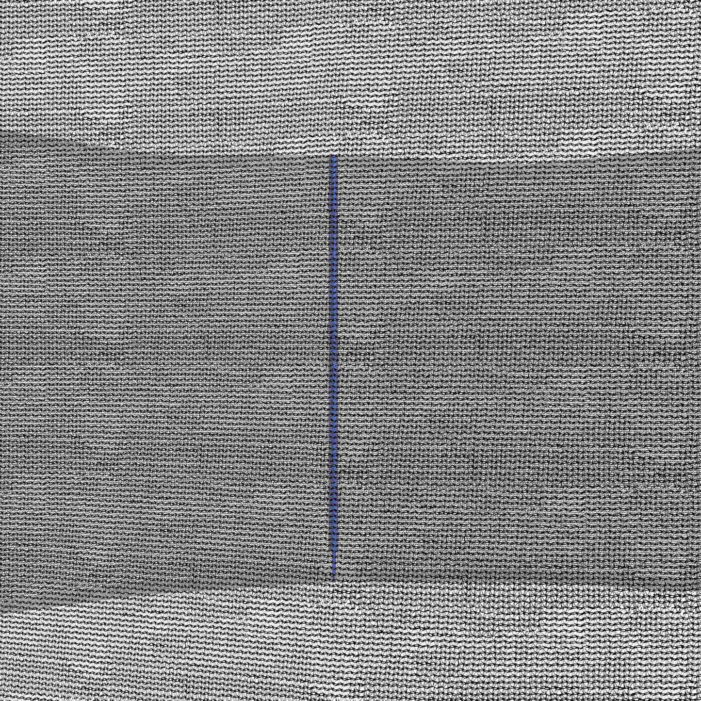 8ft Trampoline Net Replacement Safety Net with Zipped Door, Blue