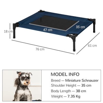Pet Puppy Raised Bed Cot Dog Cat Elevated Cots Trampoline Indoor Outdoor
