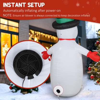 Blow Up Christmas Inflatable Snowman for Indoor Outdoor Home Decor