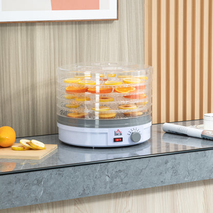 5 Tier Food Dehydrator for Drying Fruit Meat Vegetable Jerky Pet Treat