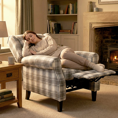 Recliner Chair for Living Room Wingback Chair with Padded Armrest