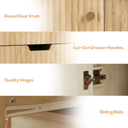 Modern Sideboard Storage Cabinet for Living Room Dining Room Bedroom