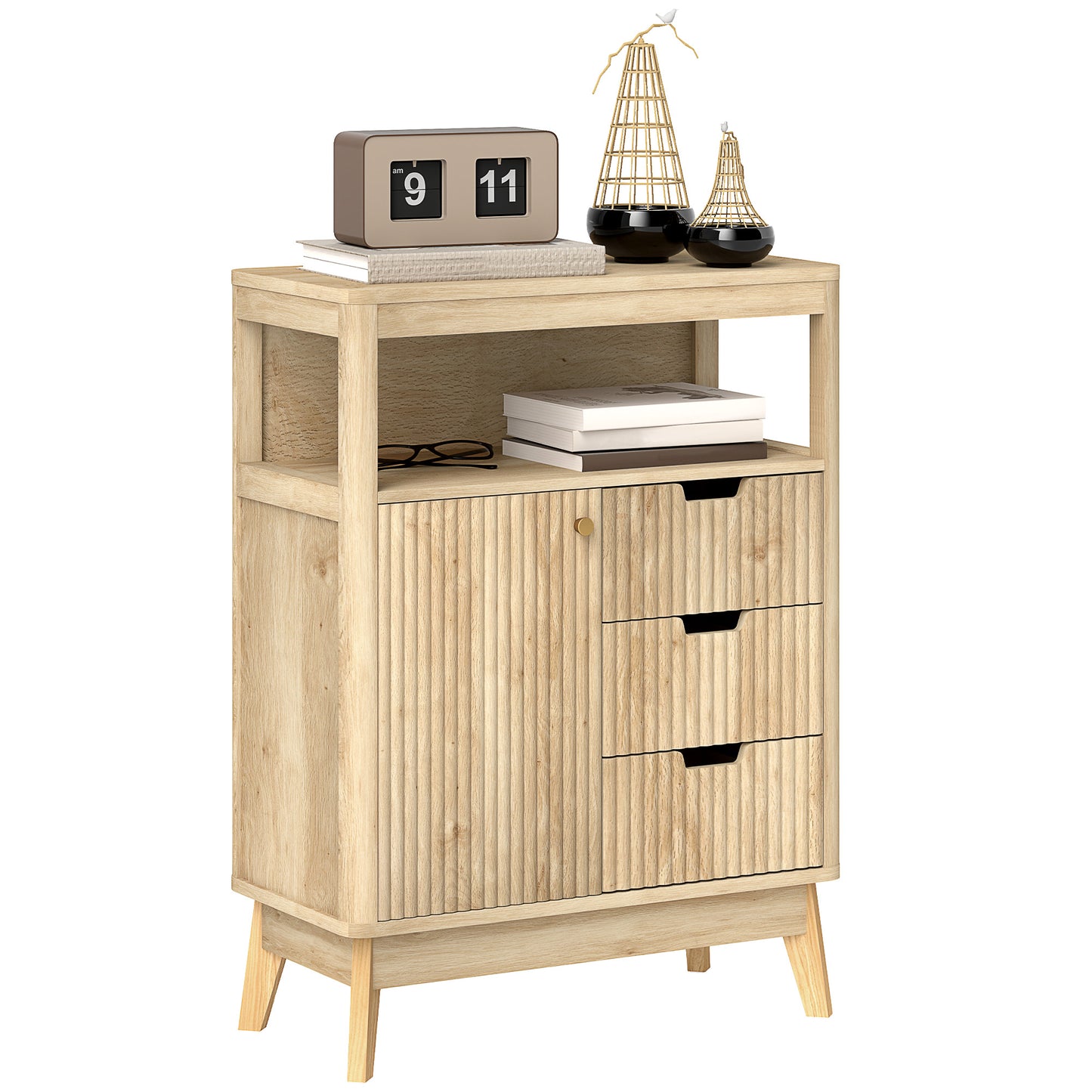 Modern Sideboard Storage Cabinet for Living Room Dining Room Bedroom