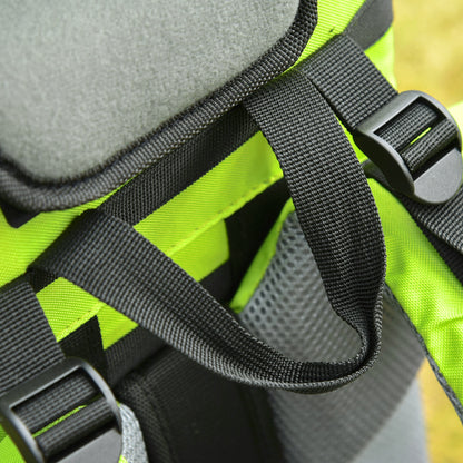 Baby Hiking Backpack Carrier w/ Detachable Rain Cover for Toddlers Green