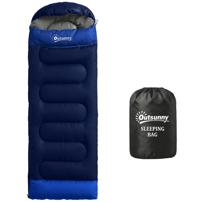 Sleeping Bag for Adults, Lightweight & Compact Sleeping Bag, Blue