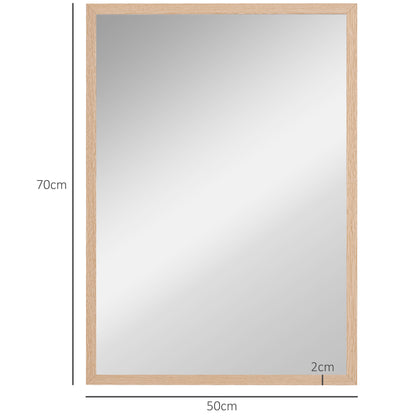 70x50cm Wall Bathroom Mirror for Home Decor, Vanity Mirror
