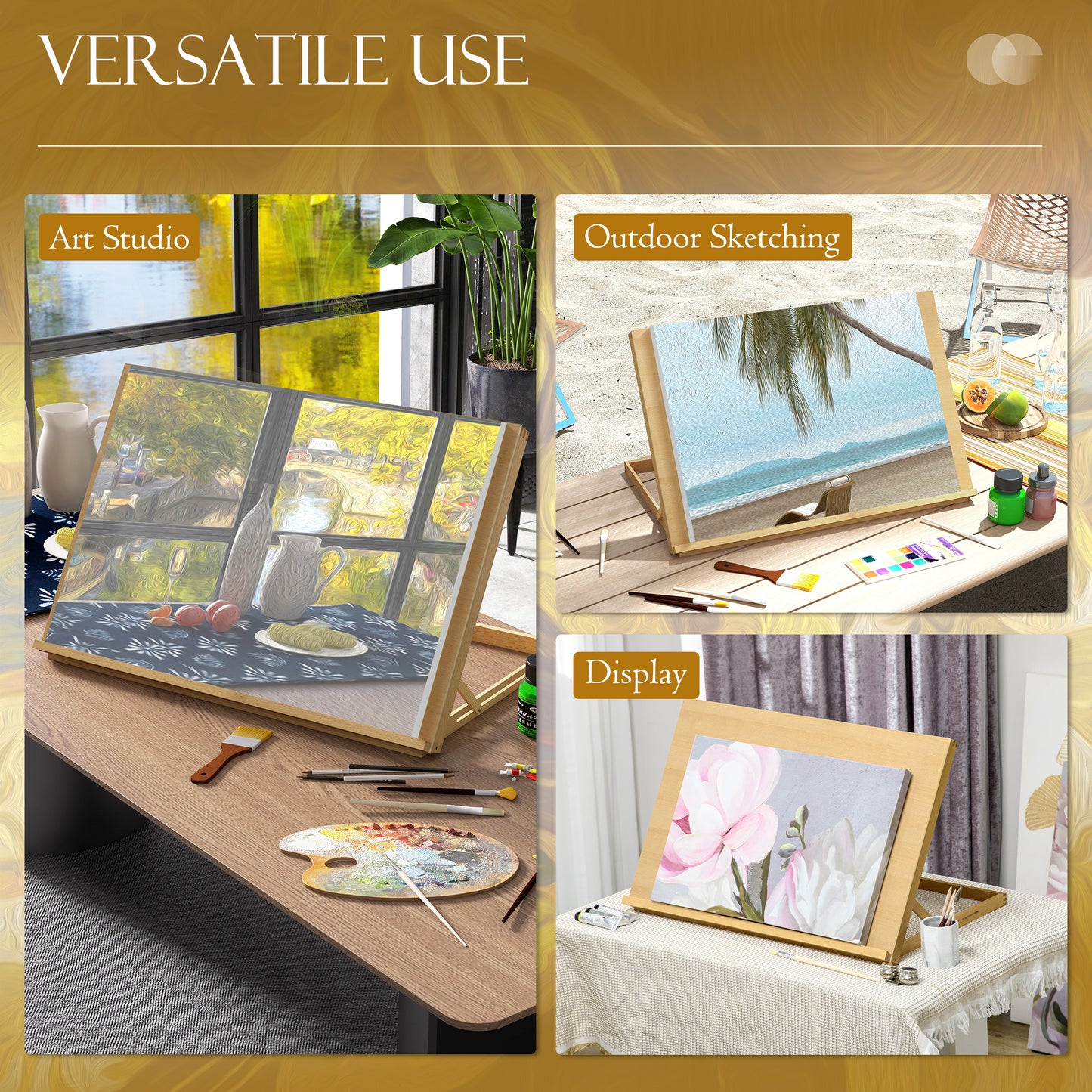Desktop Table Easel Adjustable Table Top Easel for Adults Beginners