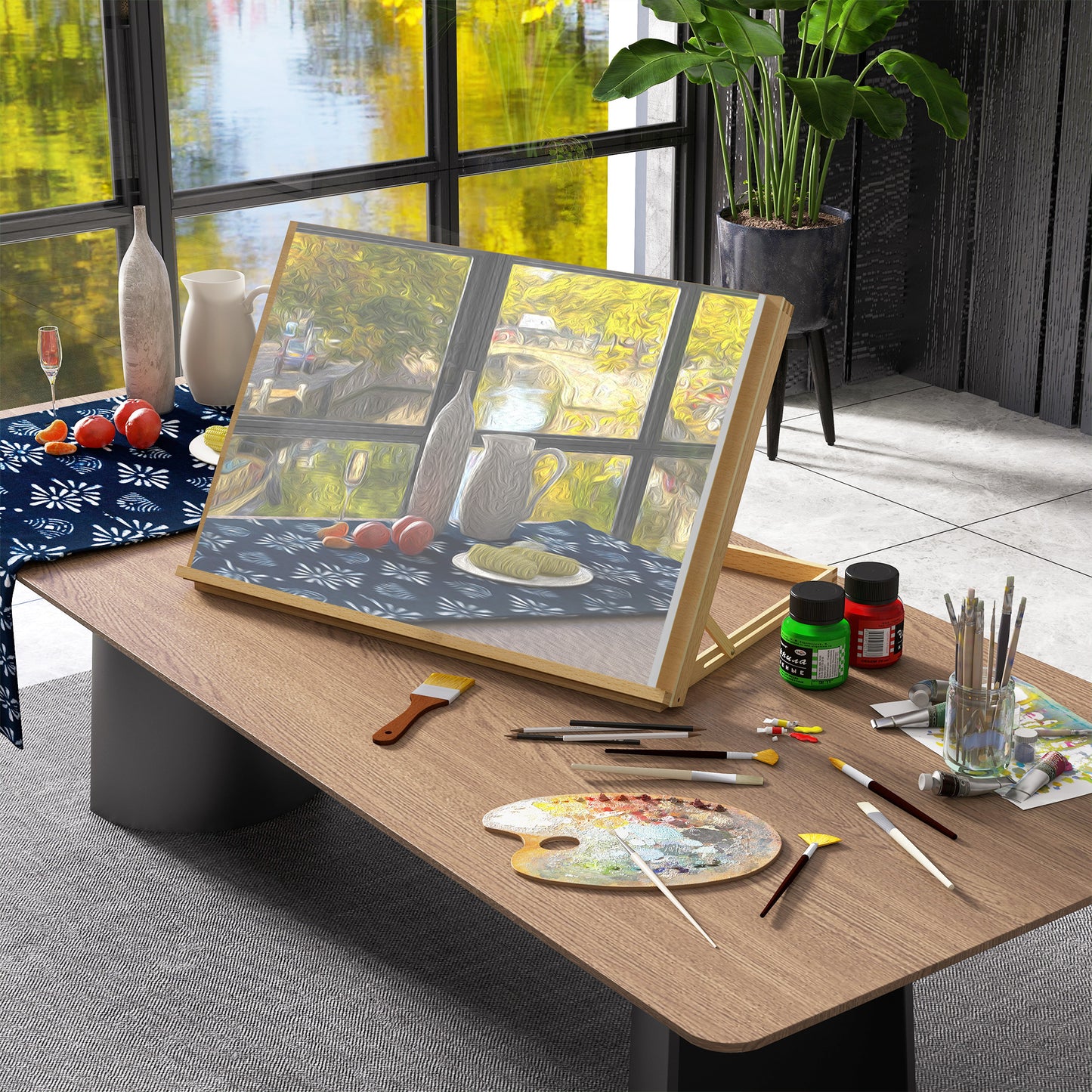 Desktop Table Easel Adjustable Table Top Easel for Adults Beginners