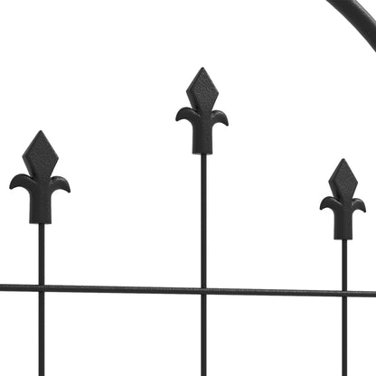 Set of 4 Metal Trellis for Climbing Plants, Arrow Design