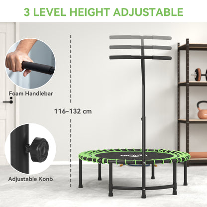 Trampoline Outdoor Bouncer Jumper Adjustable Handle, Green