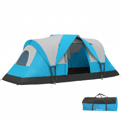 5-6 Man Camping Tent, Water Resistant Hiking Shelter