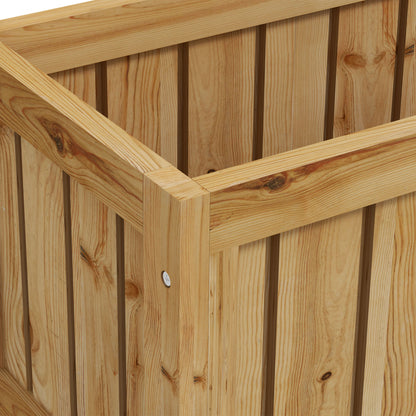 Warehouse Clearance Sale - Wooden Trellis Planter, Raised Garden Bed with Wheels and Bed Liner, to Climb and Grow Vegetables, Herbs and Flowers