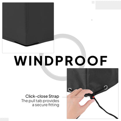 275x205cm Outdoor Furniture Protective Cover Black