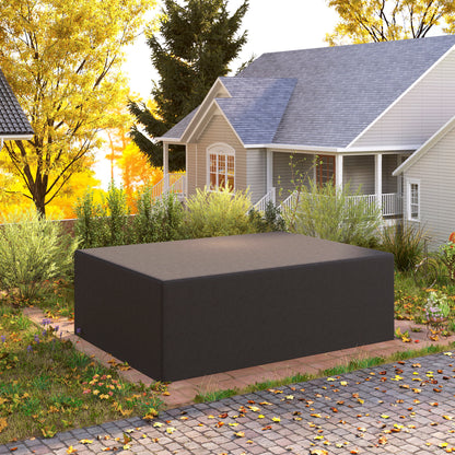 275x205cm Outdoor Furniture Protective Cover Black