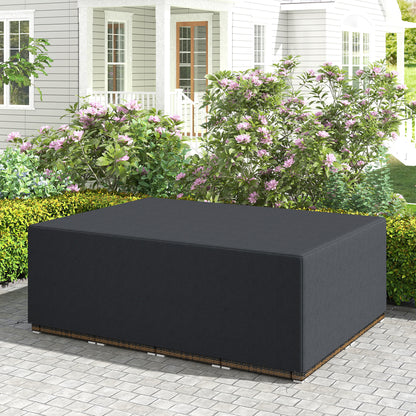 275x205cm Outdoor Furniture Protective Cover Black