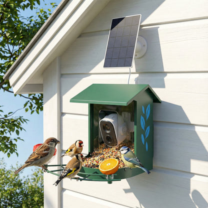Smart Bird Feeder Camera with AI Identifies 16,000+ Bird Species