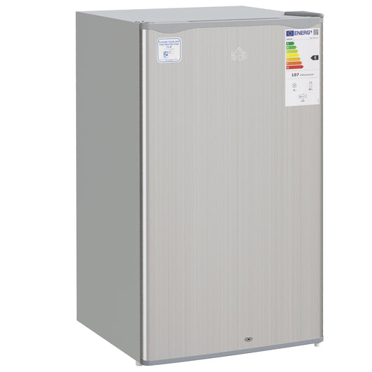 91L Freestanding Under Counter Fridge with Lock Grey