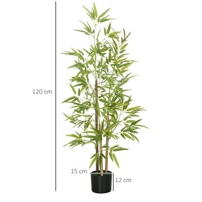 Artificial Plant Bamboo Artificial Tree Height 120 cm with Pot