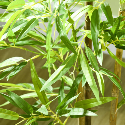Artificial Plant Bamboo Artificial Tree Height 120 cm with Pot
