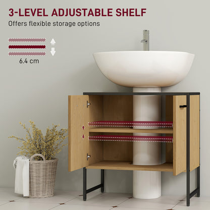 Bathroom Under Sink Cabinet for Basin without or with Pedestal Nature