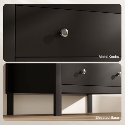 Modern Chest Of Drawers, 5 Drawer Unit Storage Chest for Bedroom