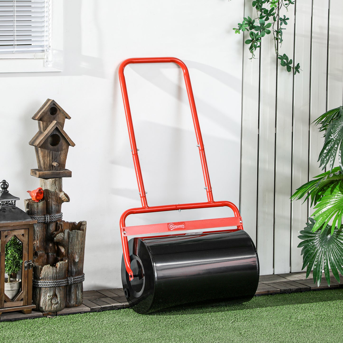 Combination Push w/ 38L Sand or Water Garden Red