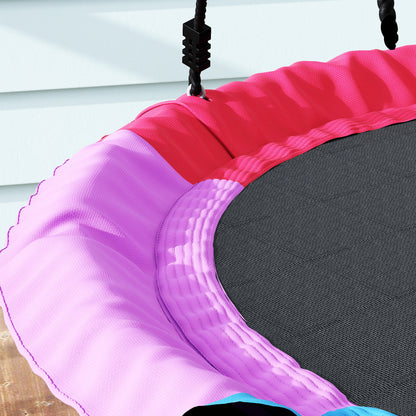 Nest Swing Heavy Duty 300kg Waterproof 120 cm Rainbow