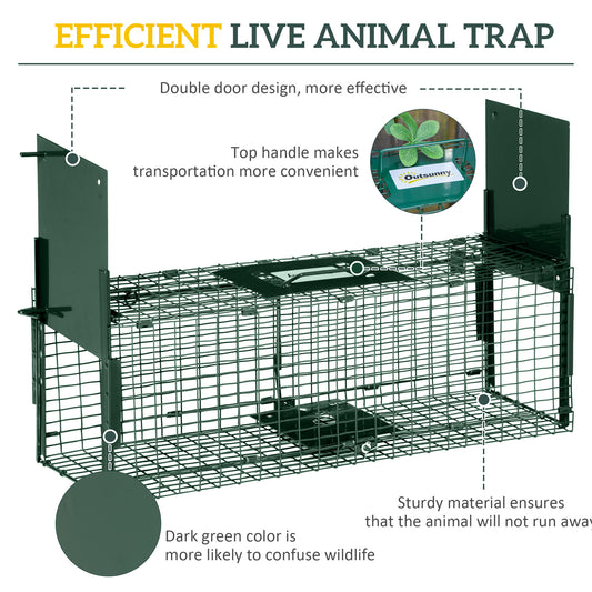 Humane Mouse Trap with Double Doors for Indoors