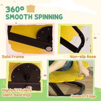 Sensory Spinning Chair, Kids Swivel Chair, Yellow