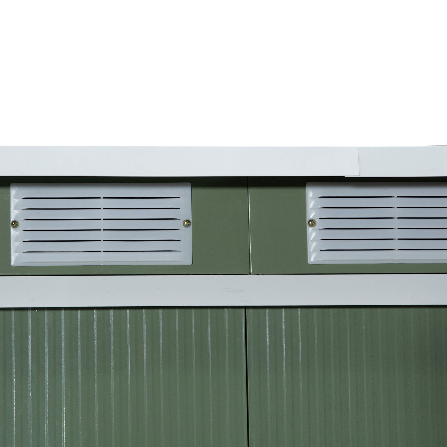 9x4ft Garden Storage Shed Green
